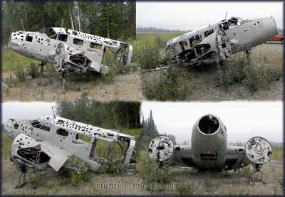 Unknown Beech 18 / C-45 at Fairbanks