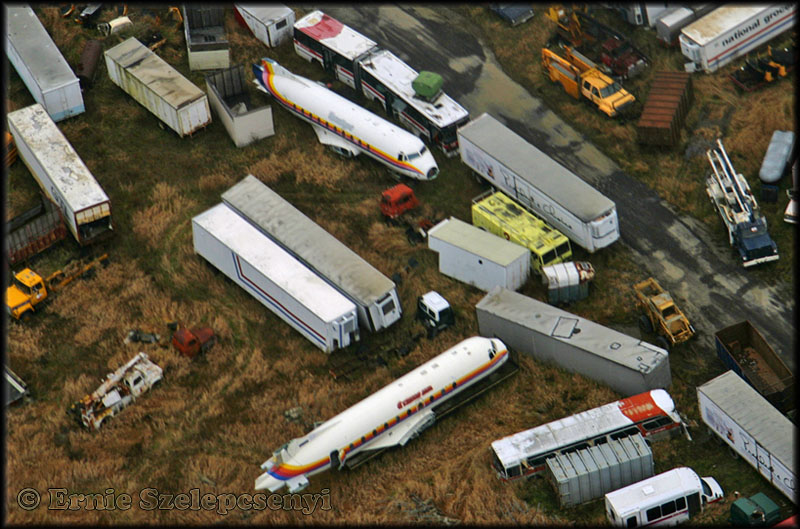 HS748 airframes at Ed's Salvage