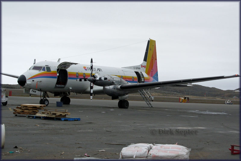HS748 C-GFNW First Air