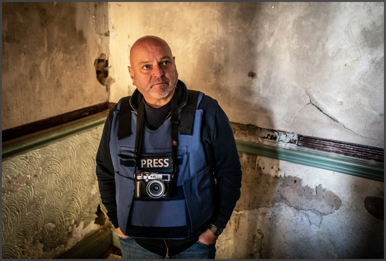 David Pratt. Photographer, journalist, broadcaster and author.