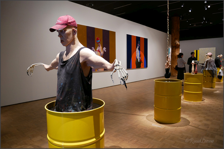 Circus Europa by Michael Kvium, in Kunsthal Rotterdam