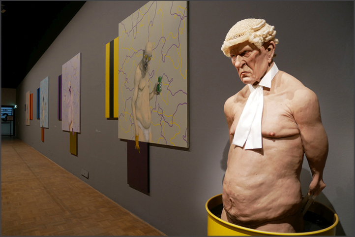Circus Europa by Michael Kvium, in Kunsthal Rotterdam