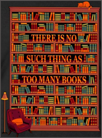 Never too many books