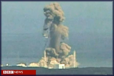 Nuclear explosion at  Fukushima Daiichi nuclear plant