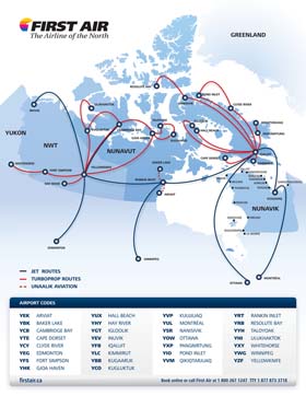 First Air routes
