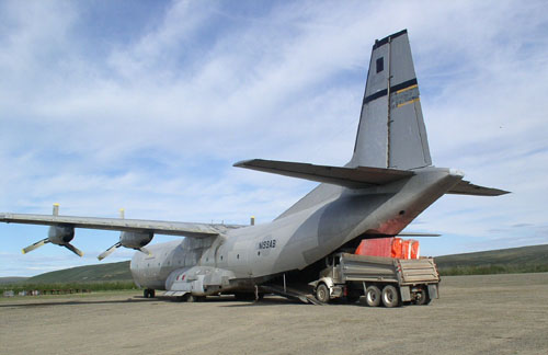 C-133 at Deadhorse, 2004