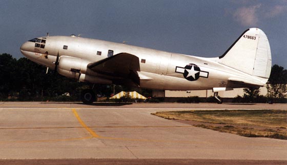 The C-46 China Doll ends a fine performance at Oshkosh 98