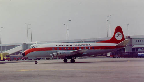 Viscount G-BDRC seen taxiing at AMS