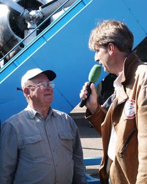 Frank Lang, the no.1 Connie pilot