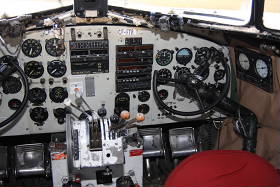 Closer look into the cockpit