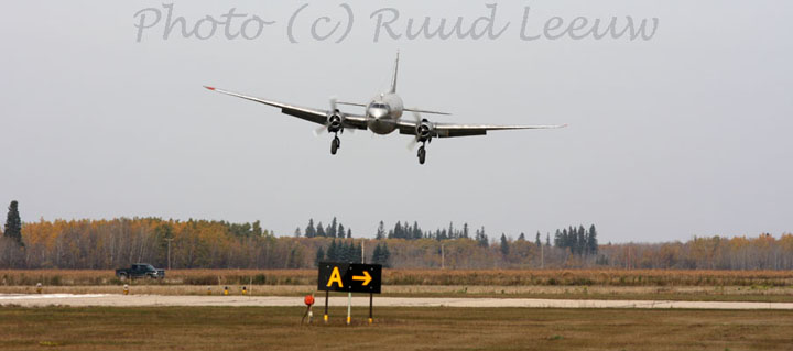 C-GIBX coming in to land
