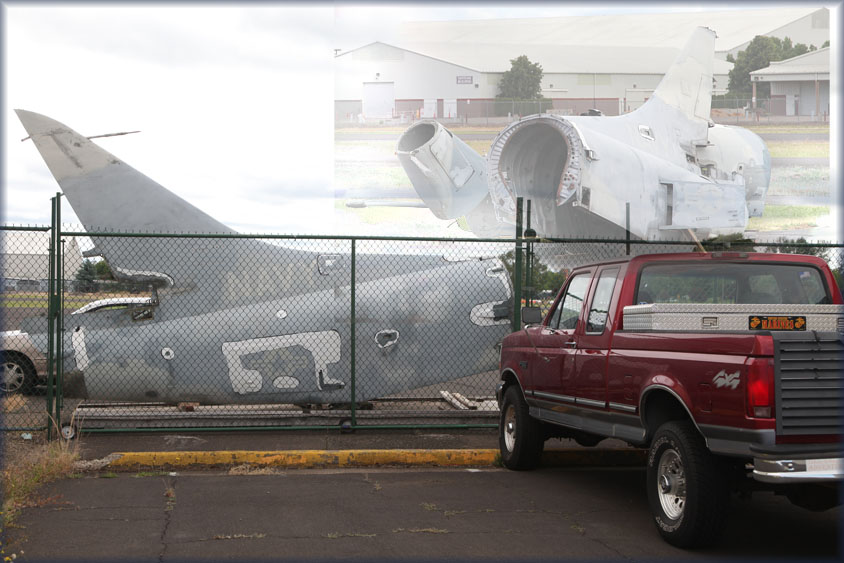 A-4 Skyhawk amarc 3A741 at Albany