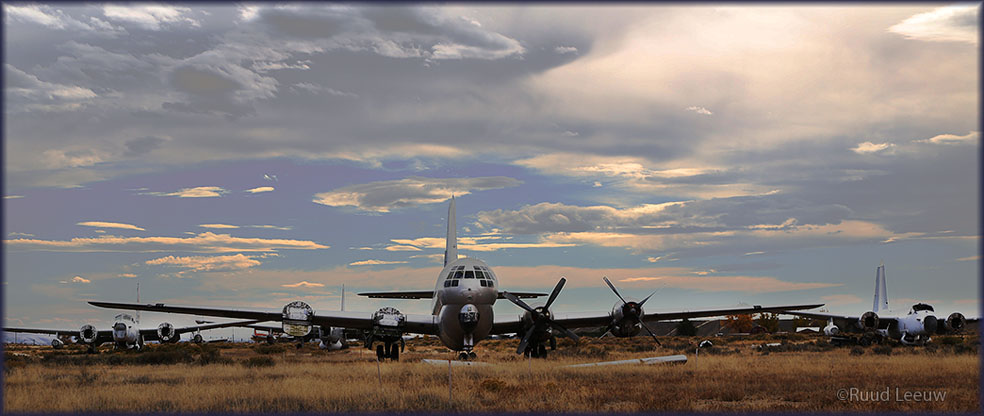 Greybull stored propliners and aircraft salvage yard