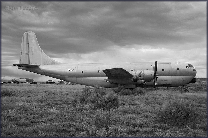 Greybull stored propliners and aircraft salvage yard