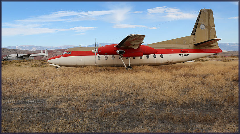 Greybull stored propliners and aircraft salvage yard