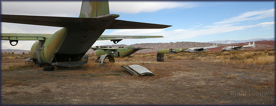 Greybull stored propliners and aircraft salvage yard