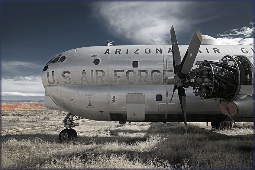 Greybull stored propliners and aircraft salvage yard