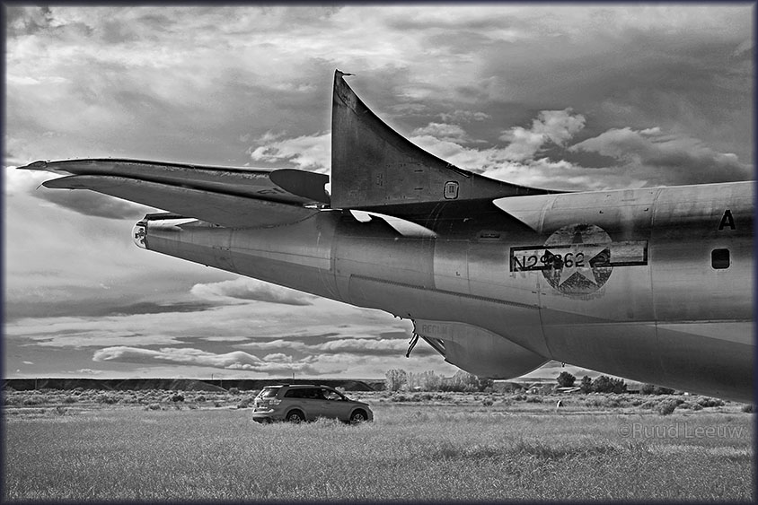 Greybull stored propliners and aircraft salvage yard