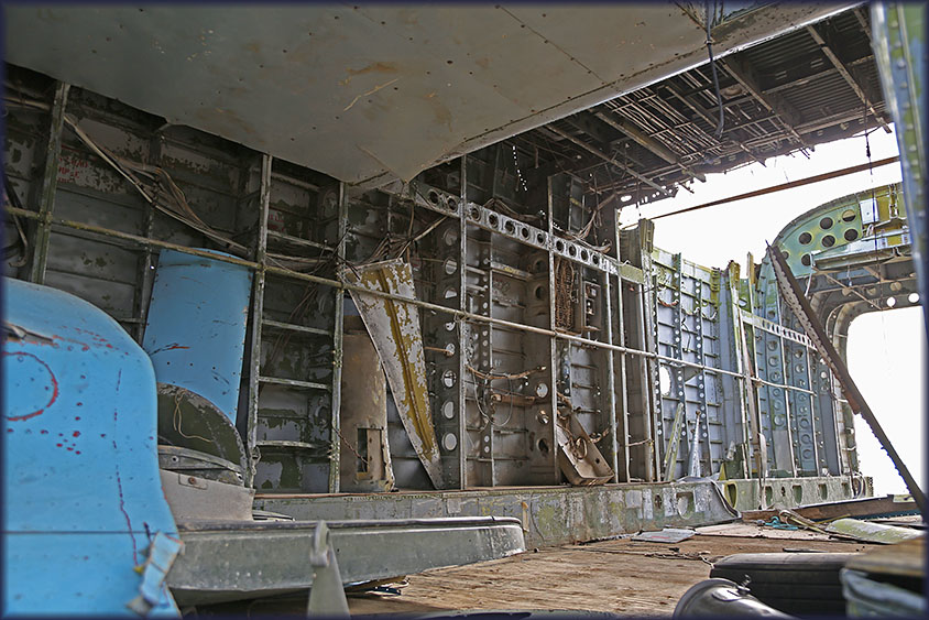 Greybull stored propliners and aircraft salvage yard