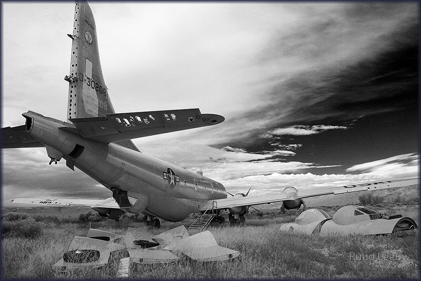 Greybull stored propliners and aircraft salvage yard