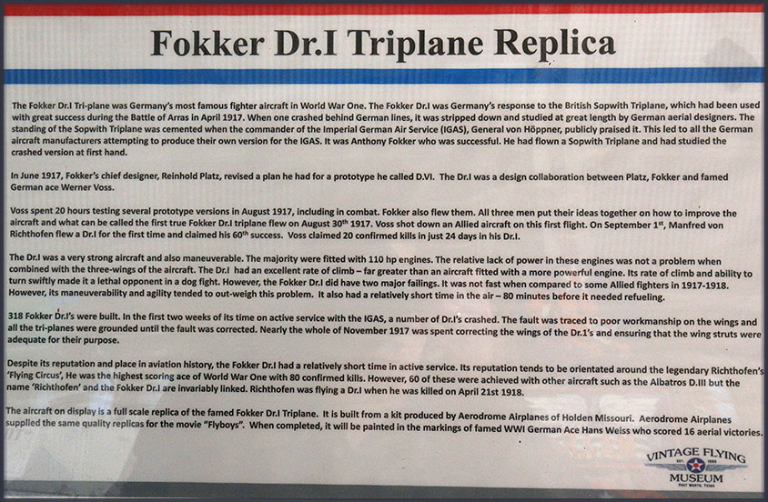 Vintage Flying Museum, Meacham Field,TX