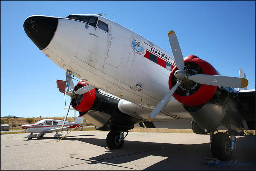 Douglas C-117D N34AH at Benson,AZ