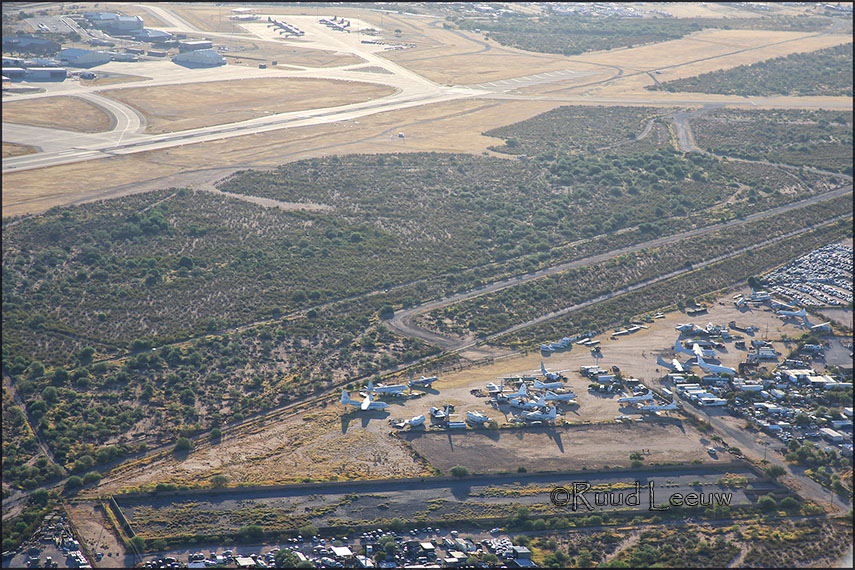 Scenic flight over AMR / DMI salvage yard