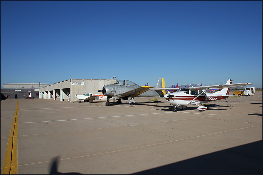 Scenic flight over the AMARG and Pinal Air Park