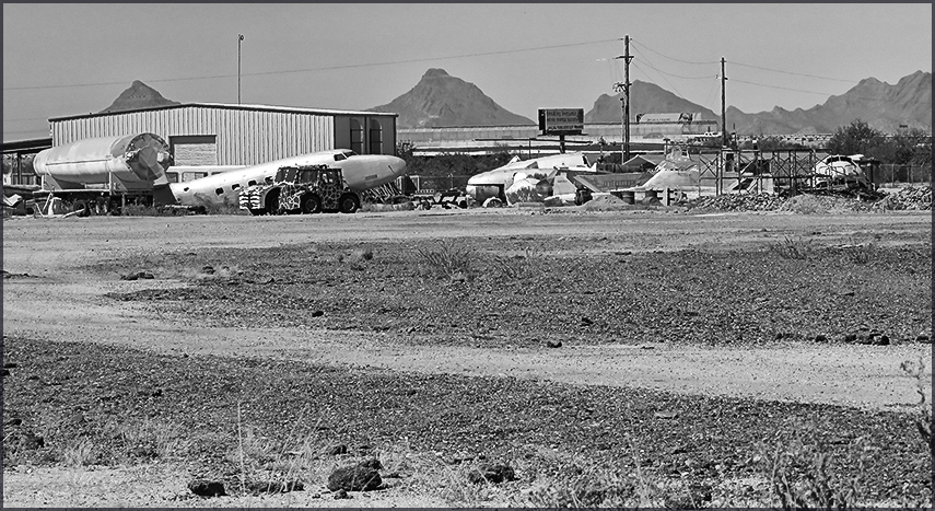 Storage at Pima Air Museum