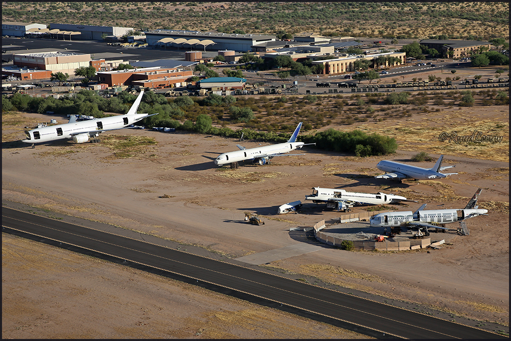 PINAL AIR PARK from the air - 2017 Ruud Leeuw