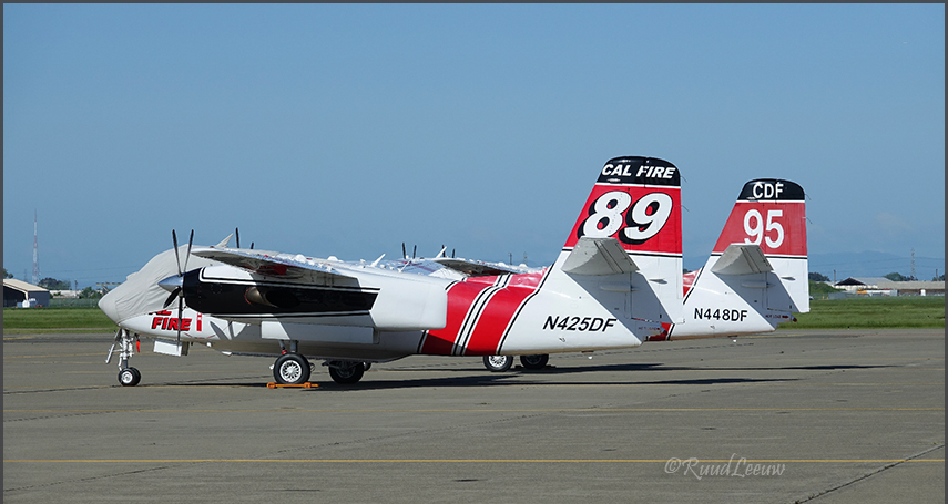S-2T aircraft at Sacramento-McClellan Airport