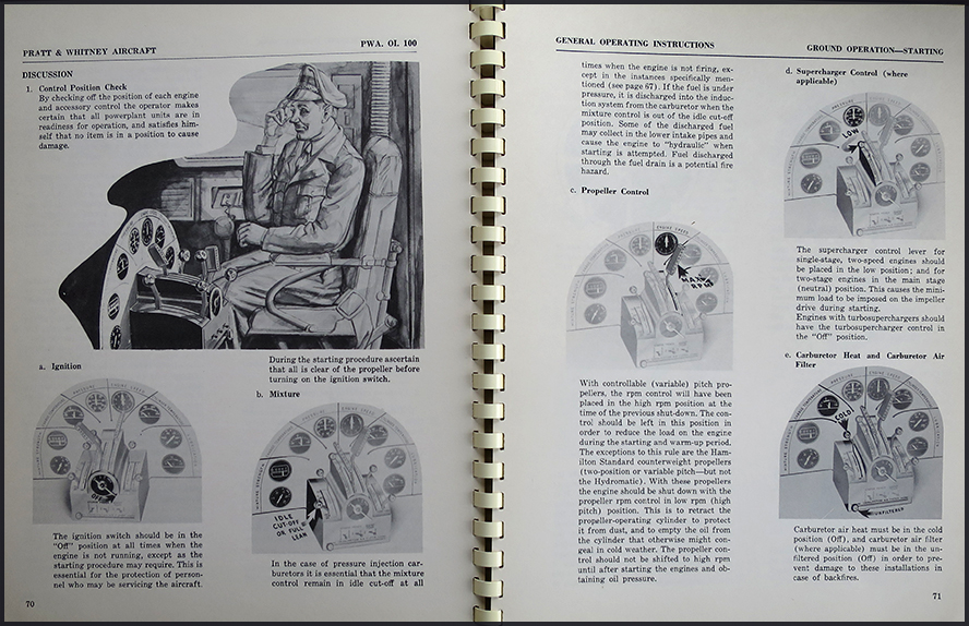 Manual for P&W engine