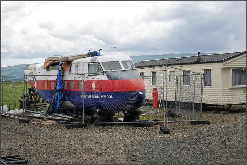 Twin Pioneer G-APRS at Thornhill, Scotland