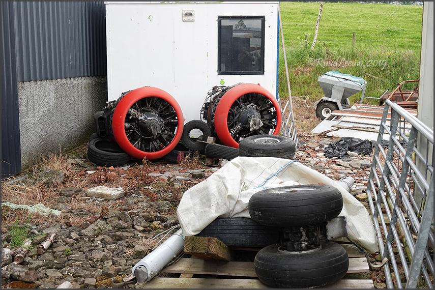 Twin Pioneer G-APRS at Thornhill, Scotland