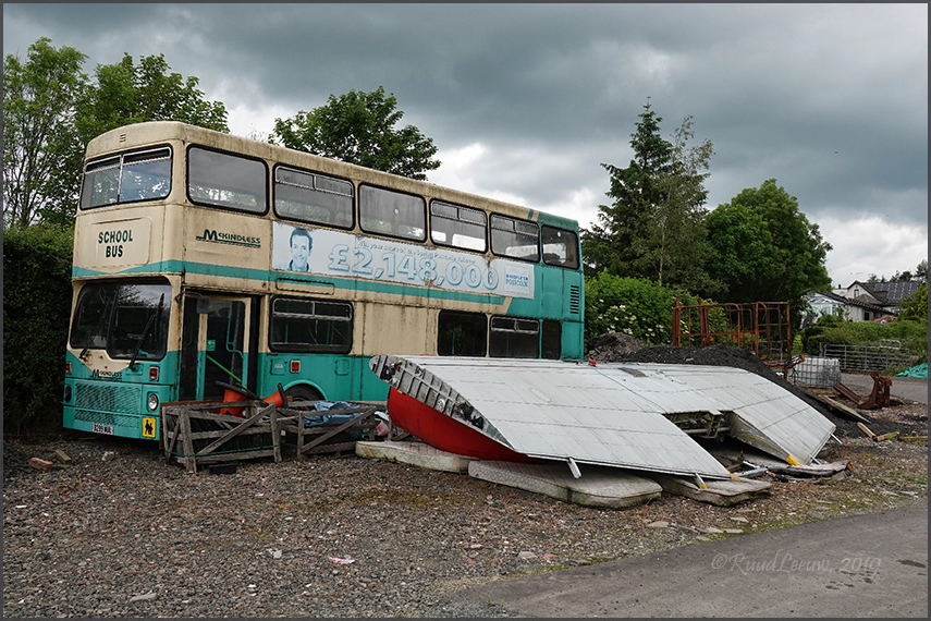 Twin Pioneer G-APRS at Thornhill, Scotland