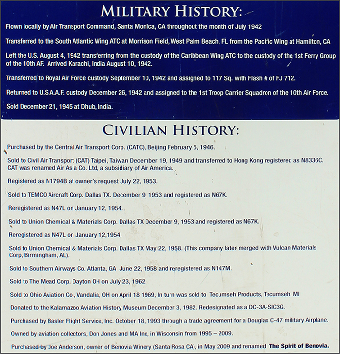 History of N8336C