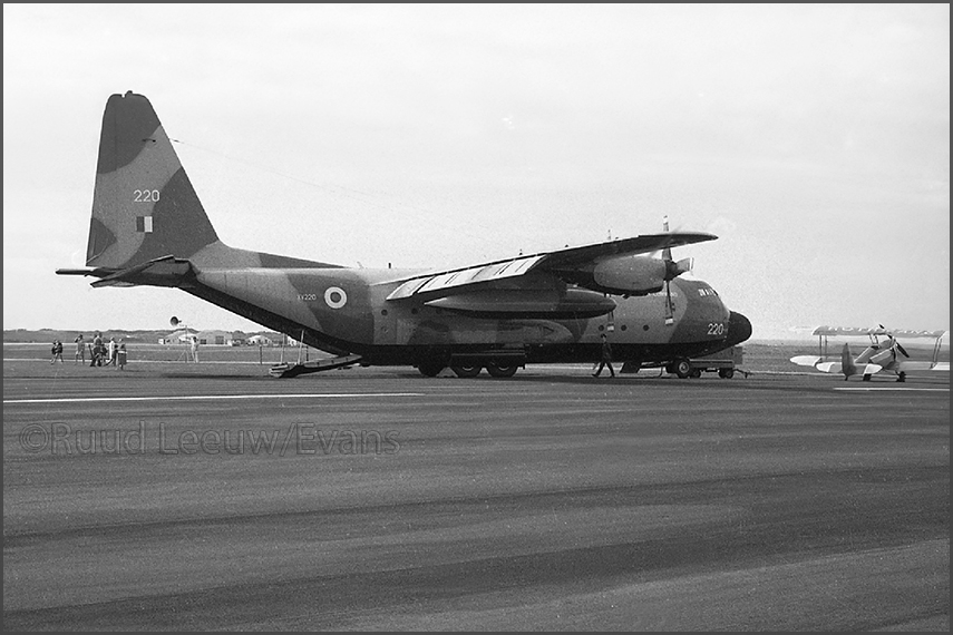 Military aircraft photography by (Adrian?) Evans, 1970s.