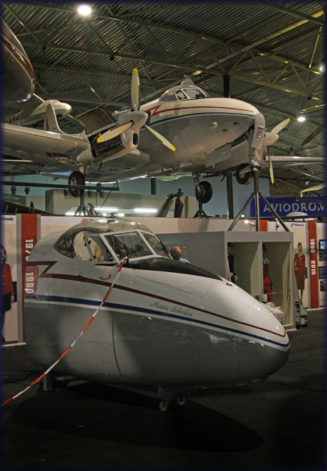 Forward fuselage of a Dove