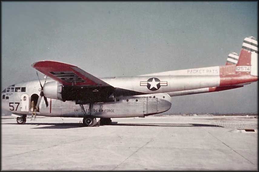C-119 Packet Rats, 816th Troop Carrier Squadron at Ashiya