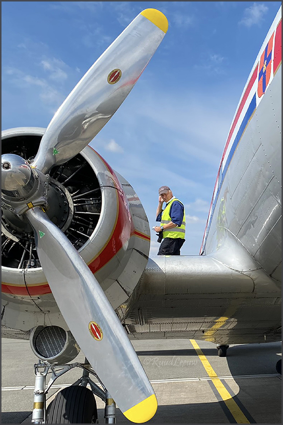 DC-3 DDA flight PH-PBA 'Amalia' 01May22