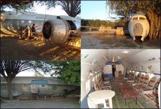 DC-4 at Nouakchott by Harry Cole