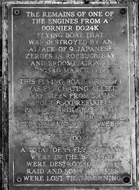 Do.24 Memorial at Broome