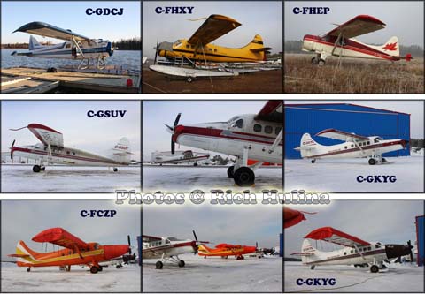 Bush planes in NW Ontario, by Rich Hulina