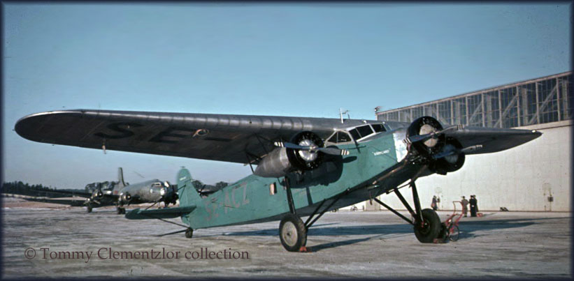 Fokker F.VII SE-ACZ