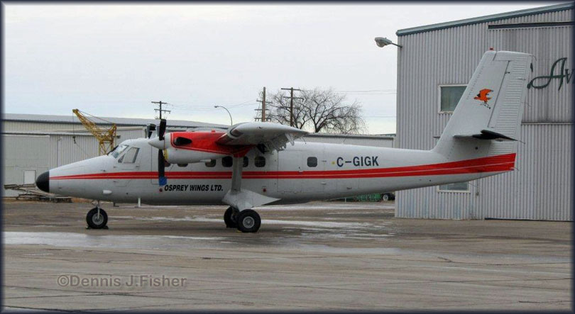 DHC-6 C-GIGK Osprey Wings