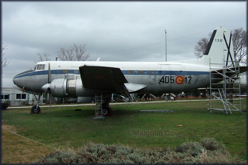 CASA 207 at Cuatro Vientos air museum, Madrid