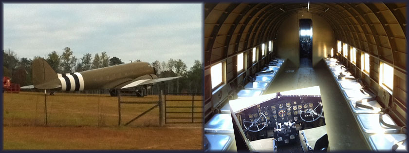 C-47 N843DD at Florala