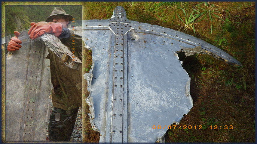 Plane debris washed ashore Alaska