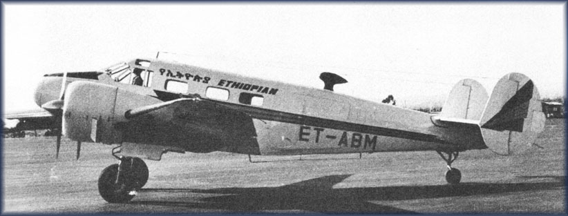 Beech 18 ET-ABM Ethiopian Airlines