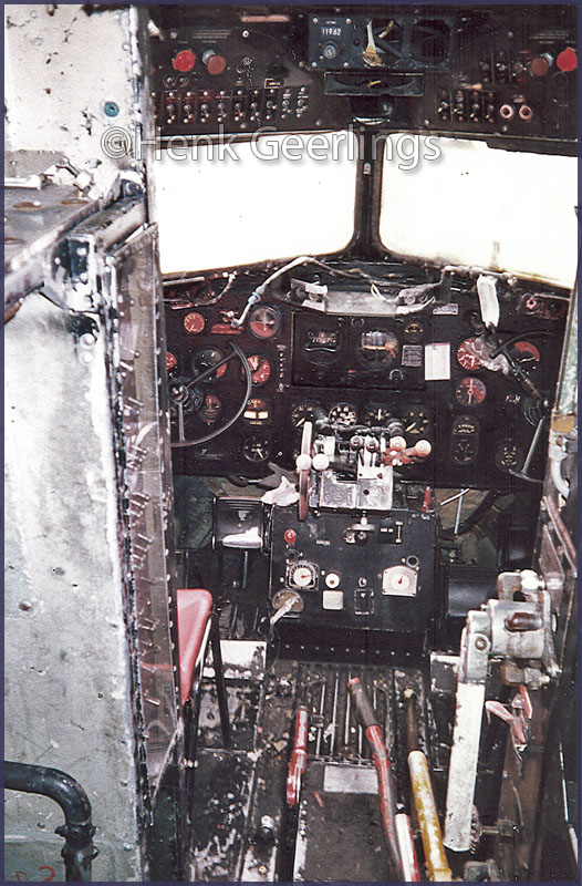 Cockpit of Douglas C-47B G-AMYJ 